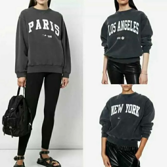 BUYERS BEWARE Anine Bing Tees, Hoodies, Sweatshirts, Shorts, Sweatpants FAKES - Picture 4 of 13